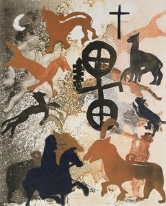 Pictish Symbols of Stone, 1995 (monotyp)